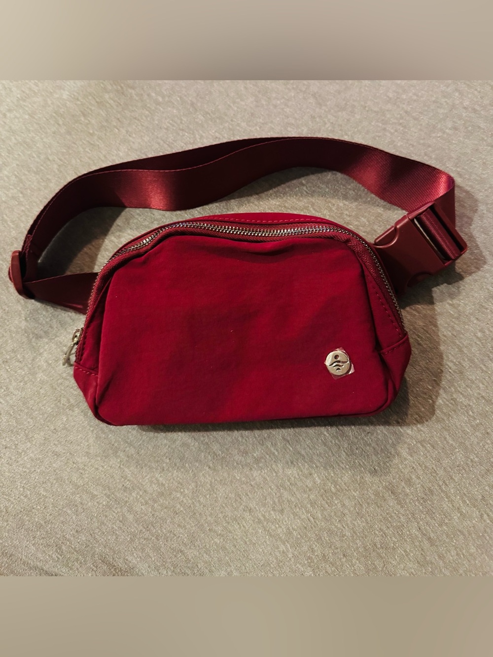 HALARA Deep Red Crossbody Belt Bag